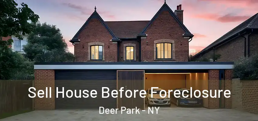 Sell House Before Foreclosure Deer Park - NY